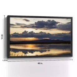 Clearance Kirklands Home Twilight Symphony Framed Giclee Canvas Art Print