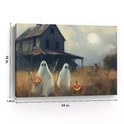 Best Kirklands Home Two Ghost Friends Canvas Art Print, 24x18 in. Multi