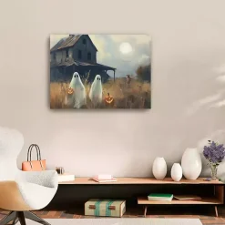 Best Kirklands Home Two Ghost Friends Canvas Art Print, 32x24 in. Multi