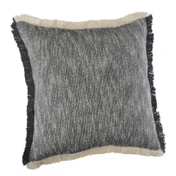 Clearance Kirklands Home Two-Tone Navy Woven Accent Pillow