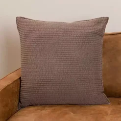 Hot Kirklands Home Umber Quilted Santa Monica Pillow Brown