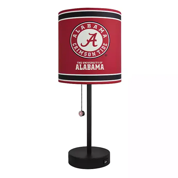 Sale Kirklands Home University of Alabama Charging Table Lamp Red