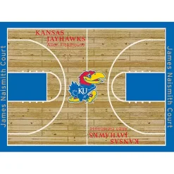 Sale Kirklands Home University of Kansas Courtside Area Rug, 4x6