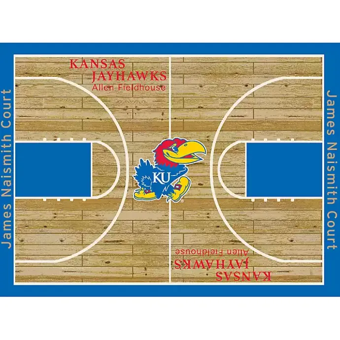 Sale Kirklands Home University of Kansas Courtside Area Rug, 4x6