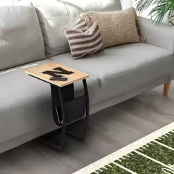 Clearance Kirklands Home University of Nebraska Wood C-Table Tan