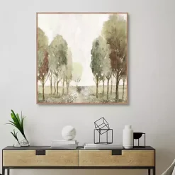 Discount Kirklands Home Valley of Green Framed Canvas Art Print