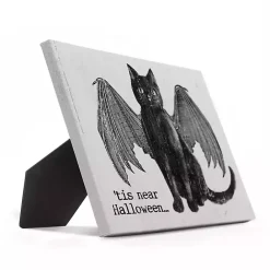Kirklands Home Vampire Cat Halloween Tabletop Decoration
