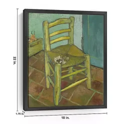 Best Kirklands Home Van Gogh's Chair Framed Canvas Art Print