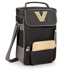 Hot Kirklands Home Vanderbilt Commodores Wine & Cheese Tote Black