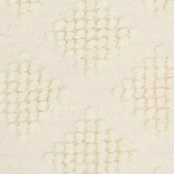 Discount Kirklands Home Vanilla Knotted Diamond Throw Pillows, Set of 2 Ivory