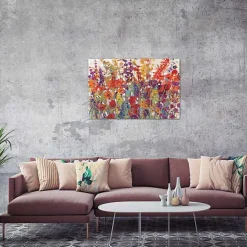 Best Kirklands Home Variety of Flowers II Canvas Art Print Multi