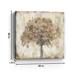 Sale Kirklands Home Venetian Gold Tree Canvas Art Print, 40x40 in.