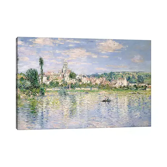 Online Kirklands Home Vetheuil in Summer Canvas Art Print