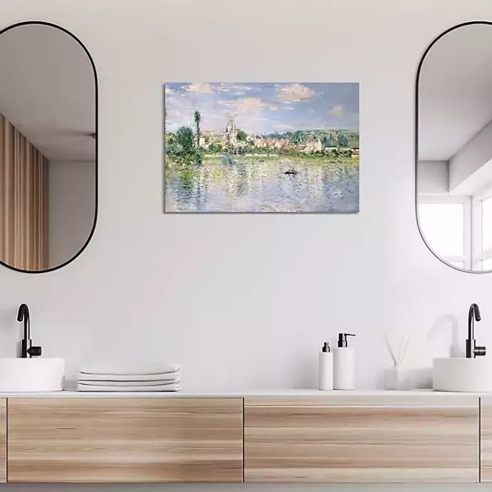 Online Kirklands Home Vetheuil in Summer Canvas Art Print