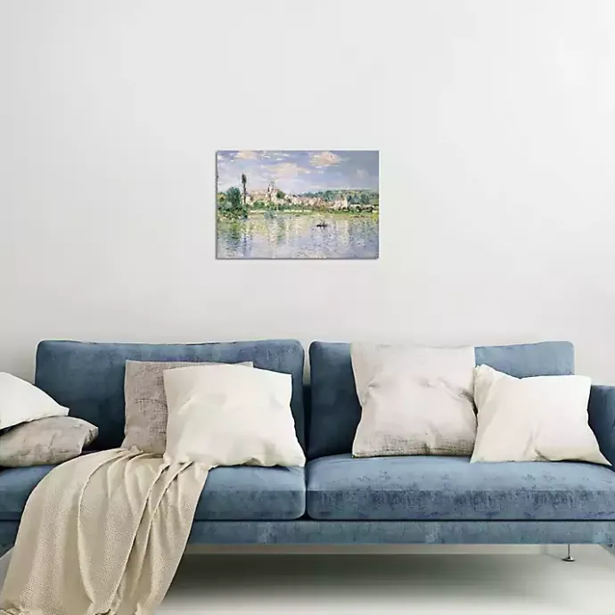 Online Kirklands Home Vetheuil in Summer Canvas Art Print