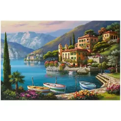 Sale Kirklands Home Villa Bella Vista Canvas Art Print, 36x24 in. Multi