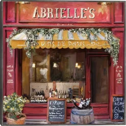 Online Kirklands Home Vins De Paris Framed Canvas Art Print Red