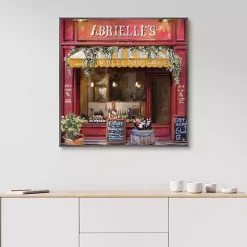 Online Kirklands Home Vins De Paris Framed Canvas Art Print Red