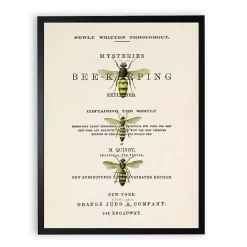 Best Kirklands Home Vintage Bee Keeping Framed Art Print