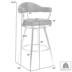 Best Kirklands Home Vintage Faux Leather Justin Bar Stool Brown