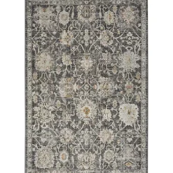Sale Kirklands Home Vintage Charcoal Oushak Area Rug, 5x7 Gray