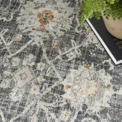 Sale Kirklands Home Vintage Charcoal Oushak Area Rug, 5x7 Gray