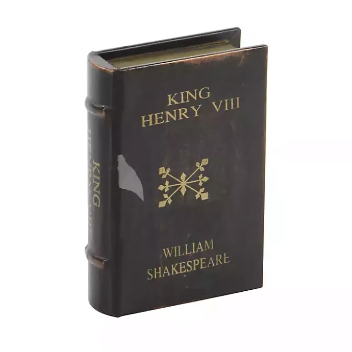 Best Kirklands Home Vintage Classics Faux Leather Book Boxes, Set of 3 Brown