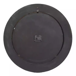 Discount Kirklands Home Vintage Cream Rust Round Framed Wall Clock