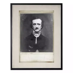 Hot Kirklands Home Vintage Edgar Allan Poe Halloween Wall Plaque