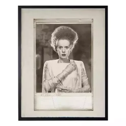 Discount Kirklands Home Vintage Frankenstein Wife Halloween Wall Plaque