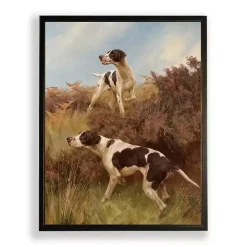 Clearance Kirklands Home Vintage Hunting Dogs Framed Art Print