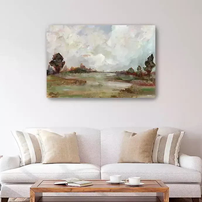 Best Kirklands Home Vintage Landscape Canvas Art Print, 48x32 in. Green