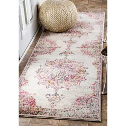 Hot Kirklands Home Vintage Medallion Leola Runner