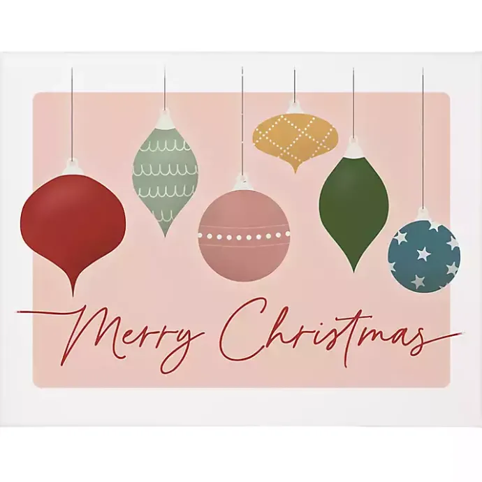 Discount Kirklands Home Vintage Merry Christmas Ornament Wall Plaque