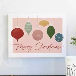 Discount Kirklands Home Vintage Merry Christmas Ornament Wall Plaque