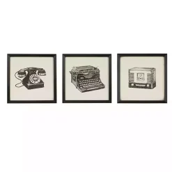 Best Kirklands Home Vintage Model Framed Art Prints, Set of 3