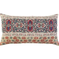 Online Kirklands Home Vintage Prints Cotton Lumbar Pillow Multi