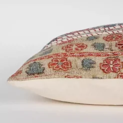 Online Kirklands Home Vintage Prints Cotton Lumbar Pillow Multi