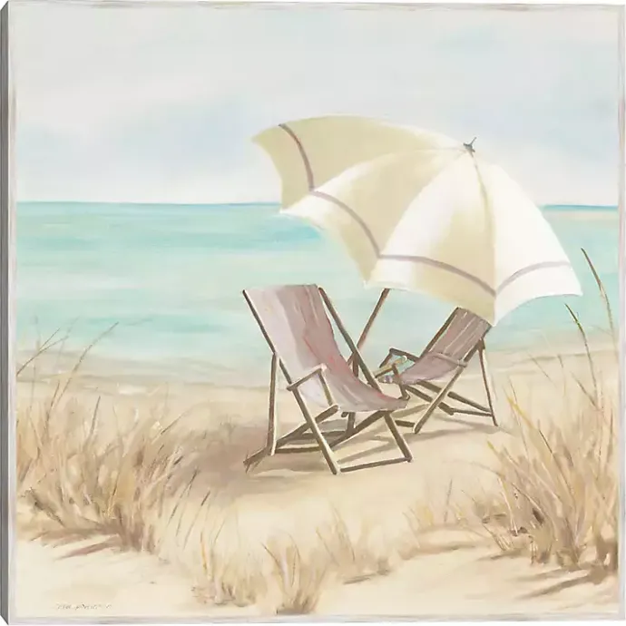 Online Kirklands Home Vintage Vacation II Framed Canvas Art Print