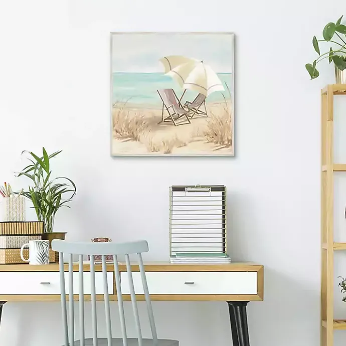 Online Kirklands Home Vintage Vacation II Framed Canvas Art Print