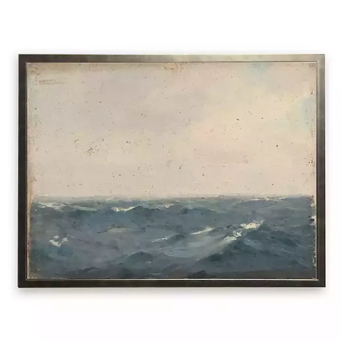 Outlet Kirklands Home Vintage Waves Framed Art Print