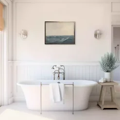 Outlet Kirklands Home Vintage Waves Framed Art Print