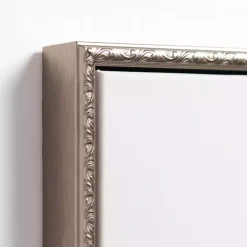 Kirklands Home Vintage Wine Glass Framed Canvas Art Print White