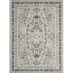 Sale Kirklands Home Vista Blue Beige Accent Rug, 2x3