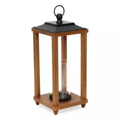 Outlet Kirklands Home Vivora Wooden Open Lantern, 20.5 in.