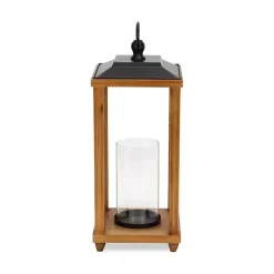 Outlet Kirklands Home Vivora Wooden Open Lantern, 20.5 in.