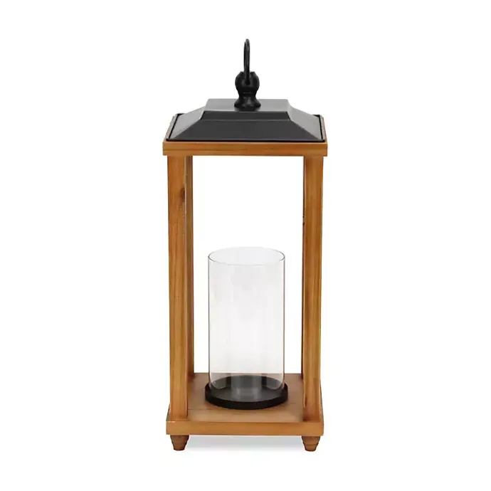 Outlet Kirklands Home Vivora Wooden Open Lantern, 20.5 in.