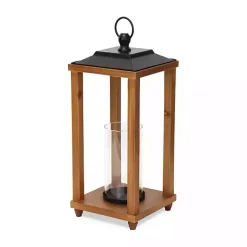 Outlet Kirklands Home Vivora Wooden Open Lantern, 20.5 in.