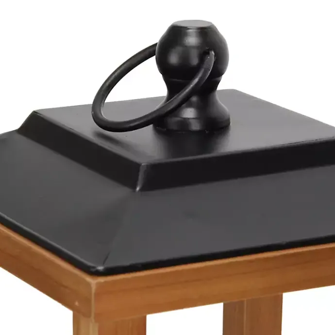 Outlet Kirklands Home Vivora Wooden Open Lantern, 20.5 in.