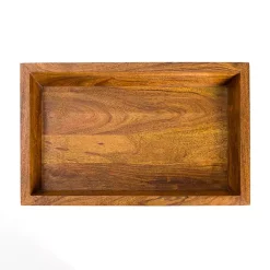 New Kirklands Home Walnut Acacia Wood 2-pc. End Table Set Brown